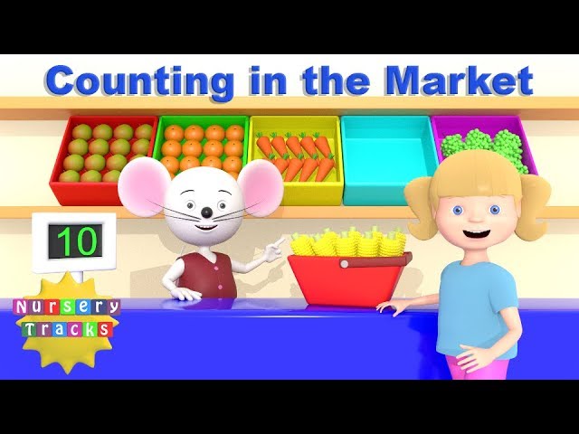 Counting in the Market | Numbers 1 to 10 | NurseryTracks