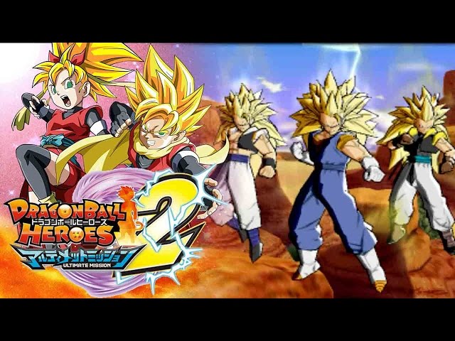 THE SUPER SAIYAN 3 GOGETA & VEGITO BOSS BATTLE!!! | Dragon Ball Heroes: Ultimate Mission 2 Gameplay!