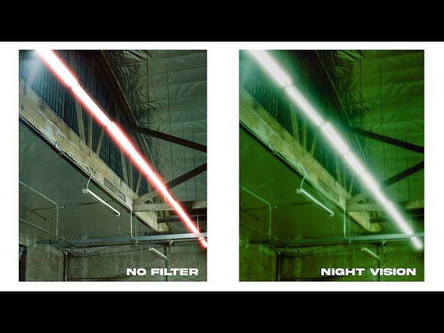 A Night Vision FX Filter For Photo & Video