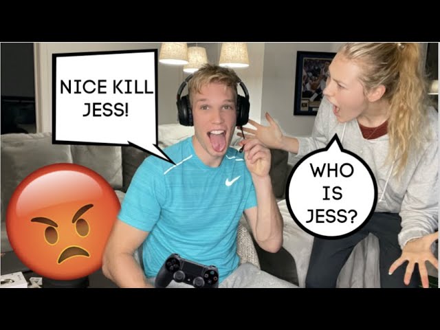 Gaming With Girls Online To See How My GIRLFRIEND Reacts!