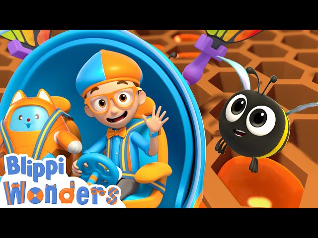 Blippi Wonders - Blippi Visits Honey Bees! | Cartoons For Kids | Kids TV Shows Full Episodes