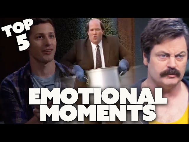 TOP 5 Emotional Moments In Comedy | The Office, Parks and Rec & Brooklyn Nine-Nine | Comedy Bites