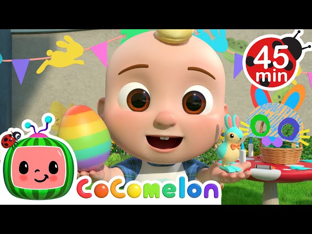 Easter Masks Song + MORE CoComelon Nursery Rhymes & Kids Animal Songs