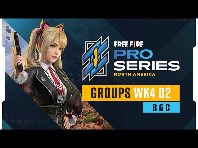 Group Stage - B & C 💥 [ Wk4  - Day 2 ] | Free Fire Pro Series for North America | #FFNA #FFPS