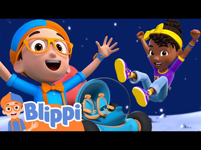 Blippi and Meekah go on a Road Trip to Outer Space! | Blippi and Meekah Podcast
