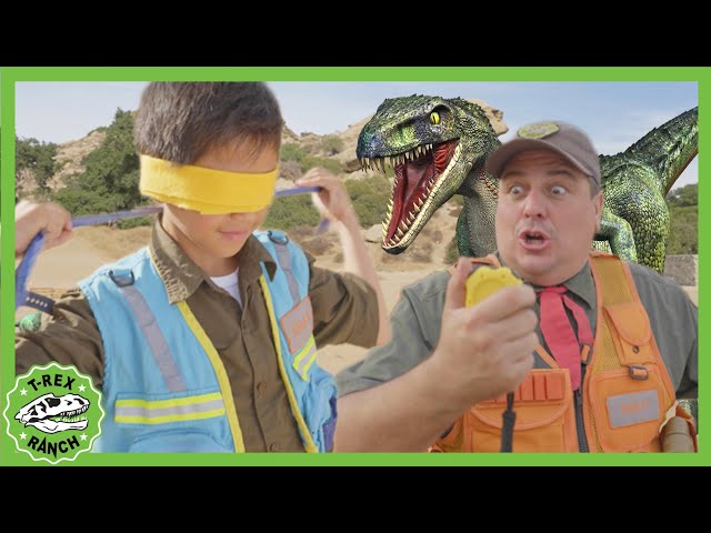 The Greatest DINO Obstacle Course! | T-Rex Ranch Dinosaur Videos