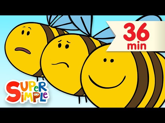 Here Is The Beehive  | + More Kids Songs | Super Simple Songs