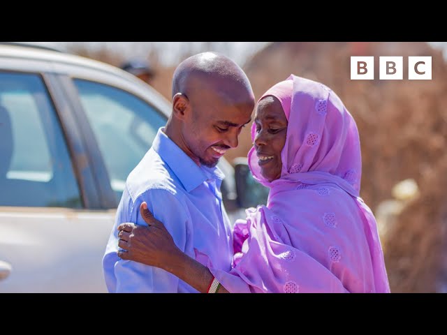 Sir Mo Farah’s reunion with his mum is beautiful 💕  BBC